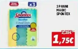 Orizzonte Panni magic Spontex offerta