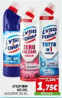 Orizzonte Lysoform wc gel assortiti offerta