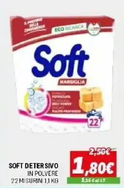 Orizzonte Soft detergente in polvere offerta