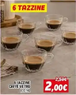 Orizzonte Caffè vetro offerta
