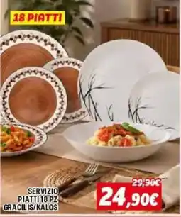 Orizzonte Servizio piatti 18 pz gracilis/kalos offerta