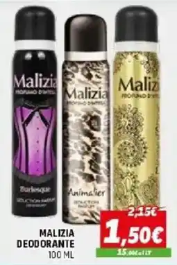 Orizzonte Malizia deodorante offerta