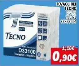 Orizzonte Tovaglioli Tecno offerta