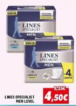 Orizzonte Lines Specialist Men Level offerta