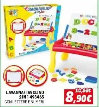 Lavagna/tavolino 2 in 1