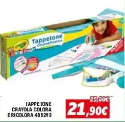 Orizzonte Tappetone Crayola Colora e Ricolora offerta