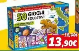 Orizzonte I'm a Genius Talent School 50 Giochi Educativi offerta