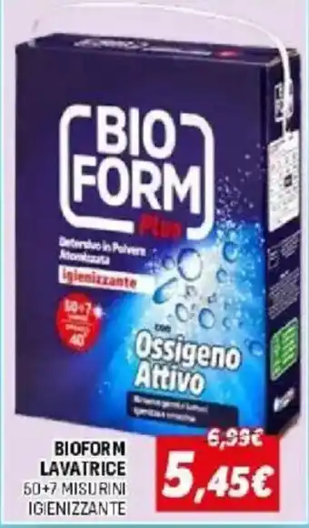 Bioform lavatrice igienizzante