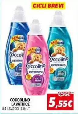 Orizzonte Coccolino lavatrice offerta