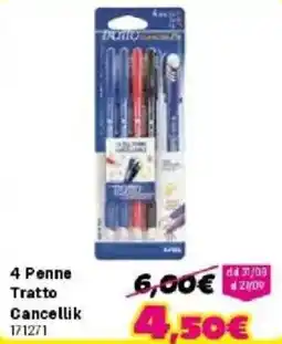 Orizzonte 4 Penne Tratto Cancellik offerta