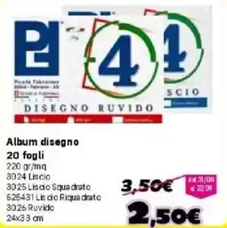 Orizzonte Album disegno offerta