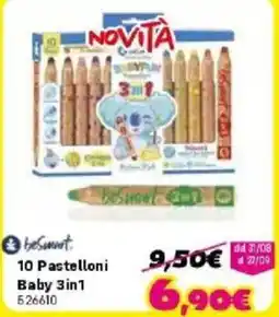 Orizzonte beSmart 10 Pastelloni Baby 3in1 offerta