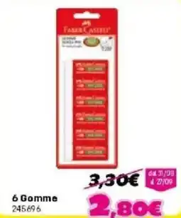 Orizzonte Gomme Faber-Castell offerta