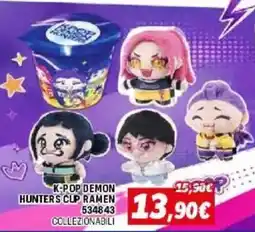 Orizzonte K-POP DEMON HUNTERS CLP RAMEN offerta