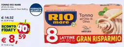 Esselunga Tonno Rio Mare all’Olio di Oliva offerta