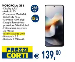 Esselunga Motorola G56 offerta