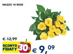 Esselunga Mazzo 10 Rose offerta