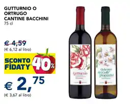 Esselunga Gutturnio o Ortrugo Cantine Bacchini offerta