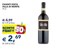 Esselunga Chianti DOCG Villa di Monte offerta