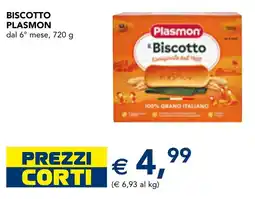Esselunga Biscotto Plasmon offerta