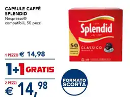 Esselunga Capsule caffè Splendid Nespresso® compatibili offerta