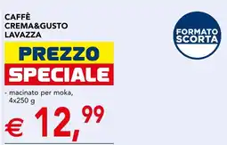 Esselunga Caffè Crema&Gusto Lavazza offerta