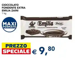 Esselunga Cioccolato fondente extra Emilia Zaini offerta