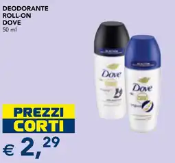 Esselunga Deodorante roll-on Dove offerta