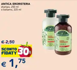 Esselunga Antica Erboristeria shampoo o balsamo offerta