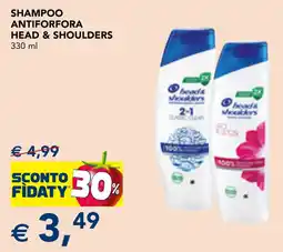 Esselunga Shampoo antiforfora Head & Shoulders offerta