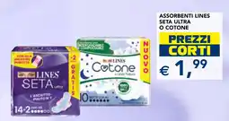 Esselunga Lines Seta ultra offerta