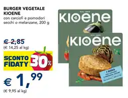 Esselunga Burger vegetale Kloene offerta