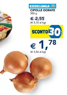 Esselunga Cipolle dorate Esselunga Bio offerta