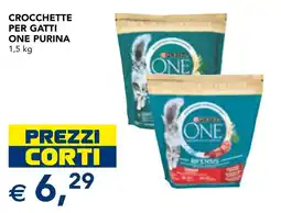 Esselunga Crocchette per gatti One Purina offerta