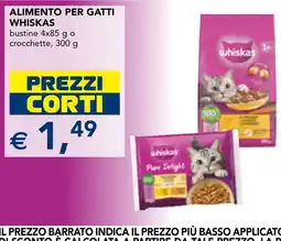 Esselunga Alimento per gatti Whiskas offerta