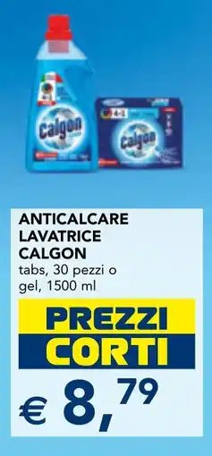 Esselunga Anticalcare lavatrice Calgon offerta