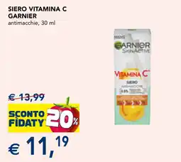 Esselunga Siero vitamina C Garnier offerta