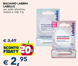 Esselunga Balsamo labbra Labello offerta
