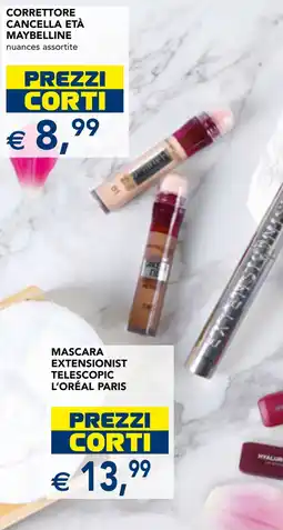 Esselunga Correttore cancella età Maybelline offerta