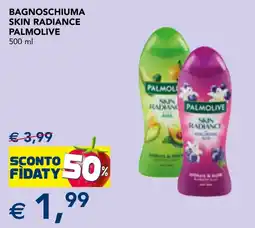Esselunga Bagnoschiuma Skin Radiance Palmolive offerta