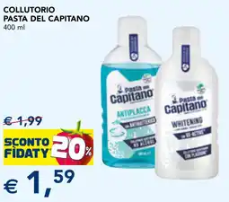 Esselunga Collutorio Pasta del Capitano offerta