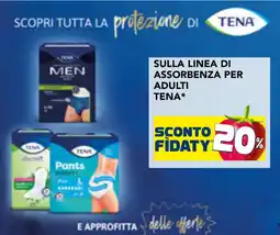 Esselunga TENA linea di assorbenza per adulti offerta