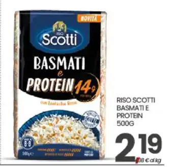 RISO SCOTTI BASMATI E PROTEIN 500G