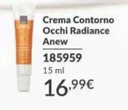Avon Crema Contorno Occhi Radiance Anew offerta