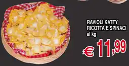 Centro Oceano Ravioli Katty Ricotta e Spinaci offerta