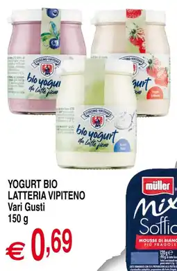 Centro Oceano Yogurt bio Latteria Vipiteno offerta