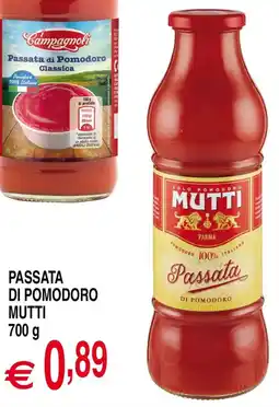 Centro Oceano Passata di Pomodoro Mutti offerta