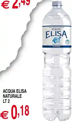 Centro Oceano Acqua Elisa Naturale offerta
