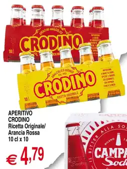 Centro Oceano Aperitivo Crodino Ricetta Originale/Arancia Rossa offerta