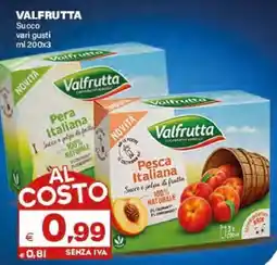Boningros Cash and Carry Valfrutta Succo offerta